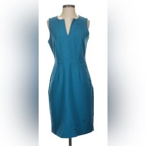 J. Crew Teal Midi Dress